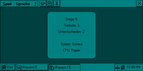 Ropasc CE auf Windows CE 1.0