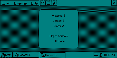 Ropasc CE on Windows CE 1.0 Ropasc CE on Windows CE 1.0